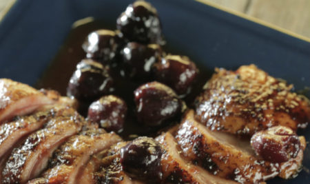 Chipotle-Cherry Barbecue Sauce