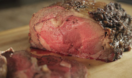 Reverse-Seared Prime Rib