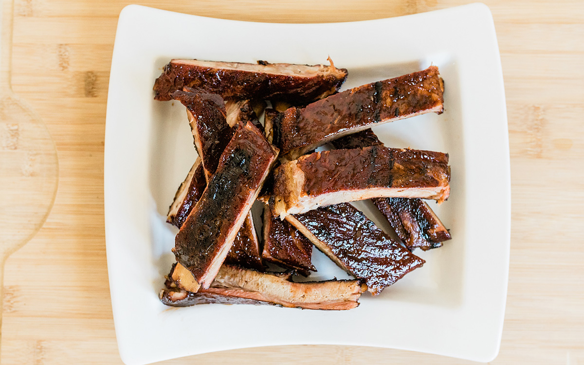 3-1-1 Barbecued Spare Ribs