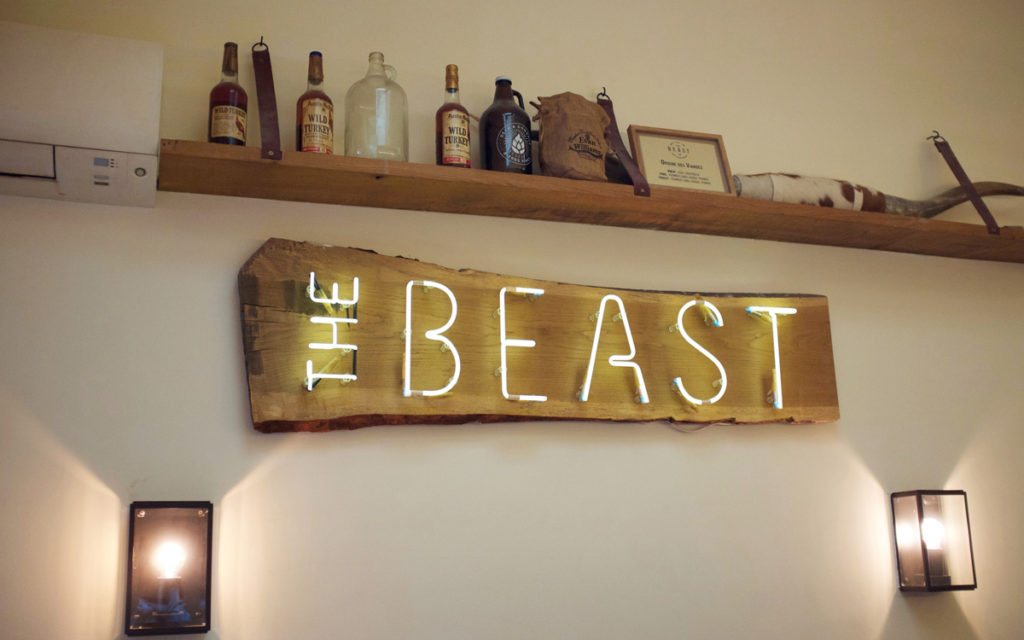 The Beast Paris Sign