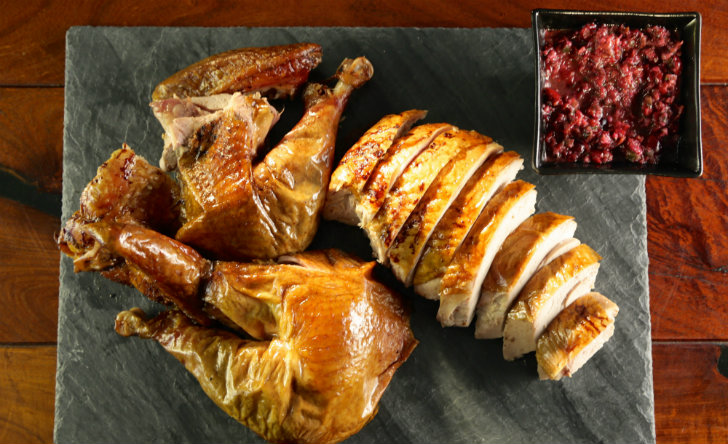 Jalapeño-Cranberry Salsa with Turkey