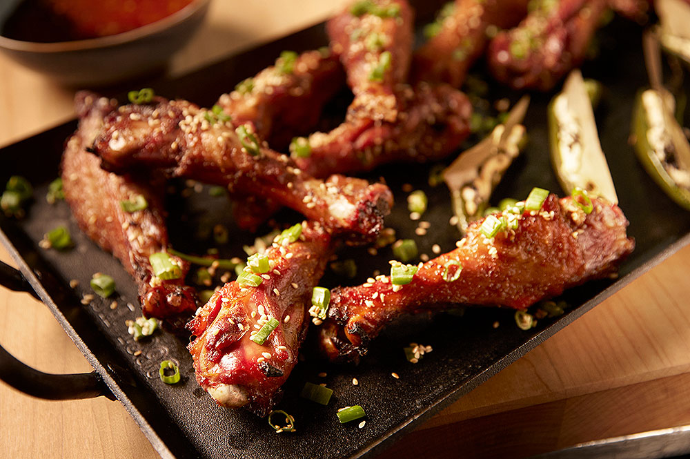 Duck Wings with Asian Seasonings