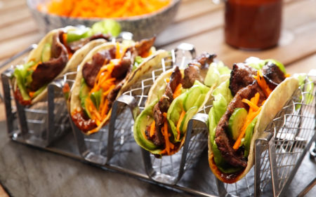 Brisket in a Hurry Tacos with Chili Jam