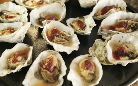 Chipotle-Smoked Oysters