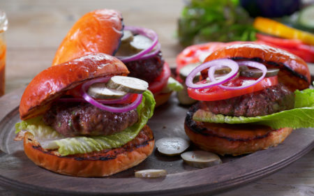 Inside-Out Cheeseburgers with Made-From-Scratch Ketchup
