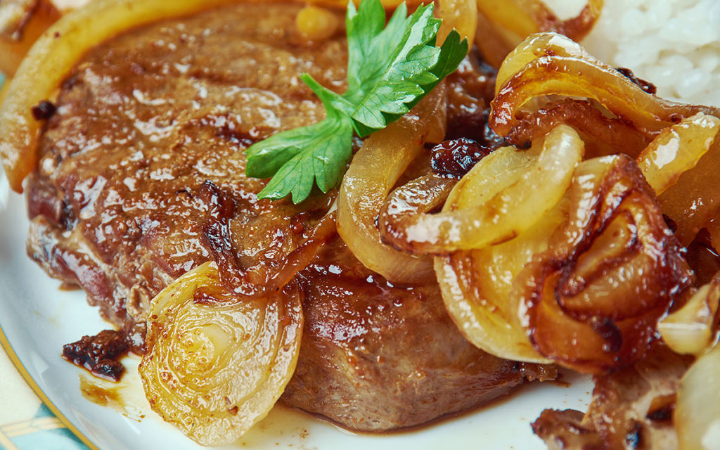 Miami Cuban-Style Steak with Mojo