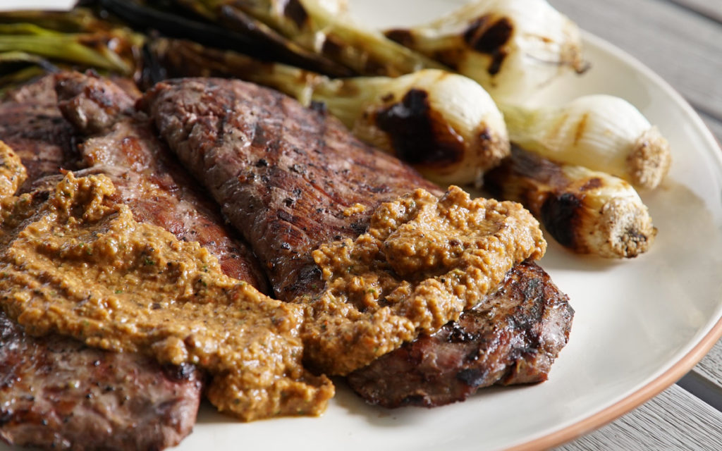 Secreto with Romesco Sauce