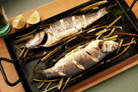 Fennel Grilled Branzino French Riviera Style