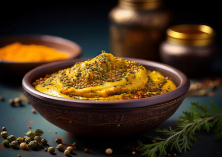 Fennel Mustard Peppercorn Rub