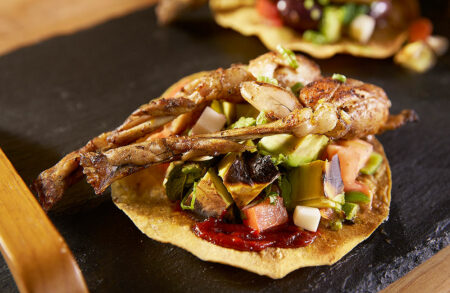 Frog Leg Tostadas