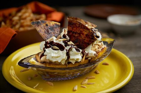 Planet Barbecue Banana Split