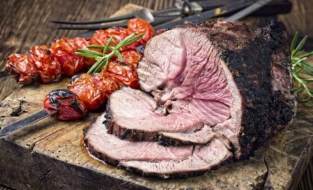 Jamison Farm’s Leg of Lamb with Mustard Sauce