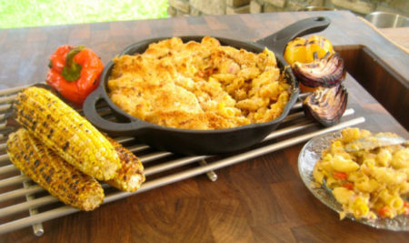 Grilled mac and cheese