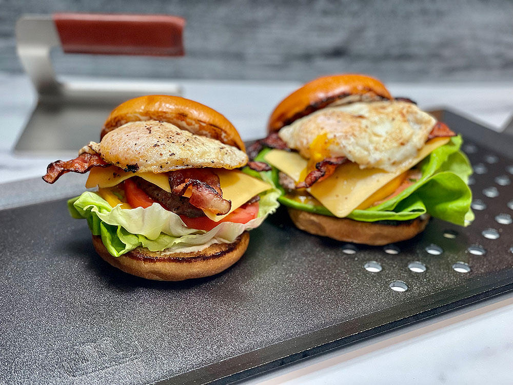 Steak and Egg Breakfast Sandwich