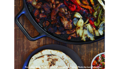 Oaxacan pork fajitas