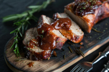 Coffee-Crusted Pork Tenderloins