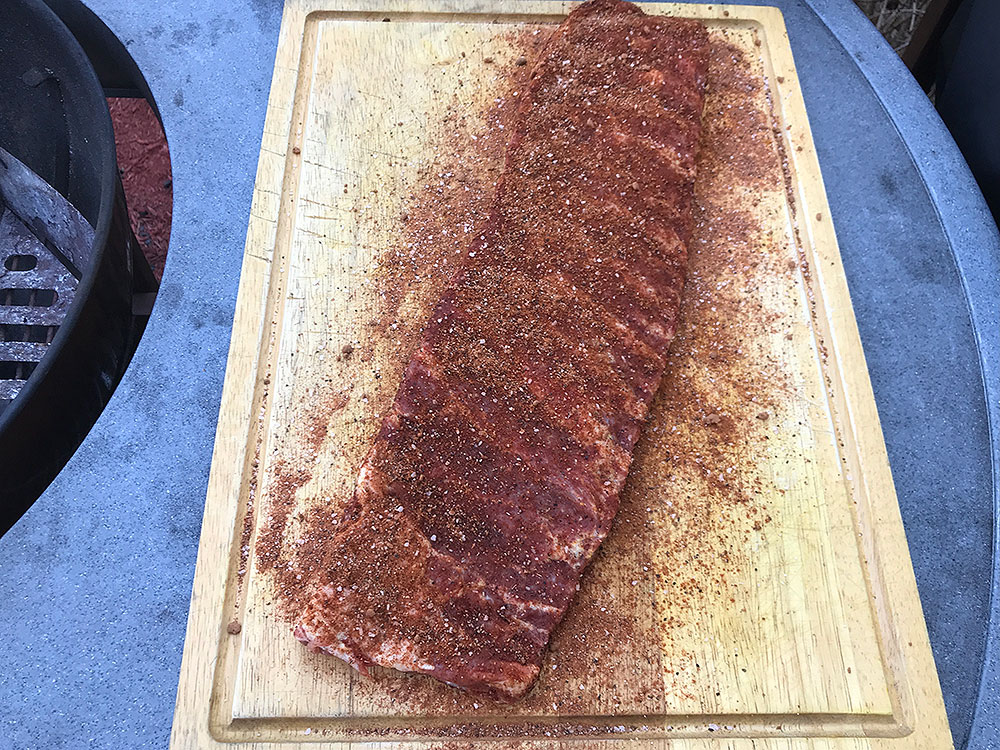 Ribs With Rub