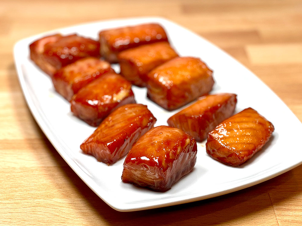 Salmon Candy Bites