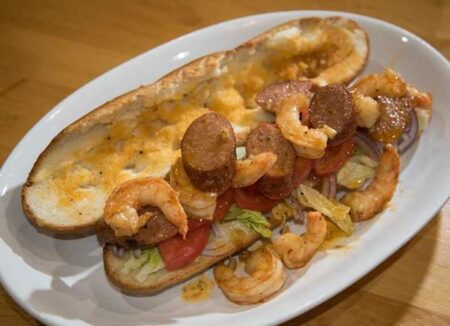 BBQ Shrimp & Andouille Po Boy Recipe