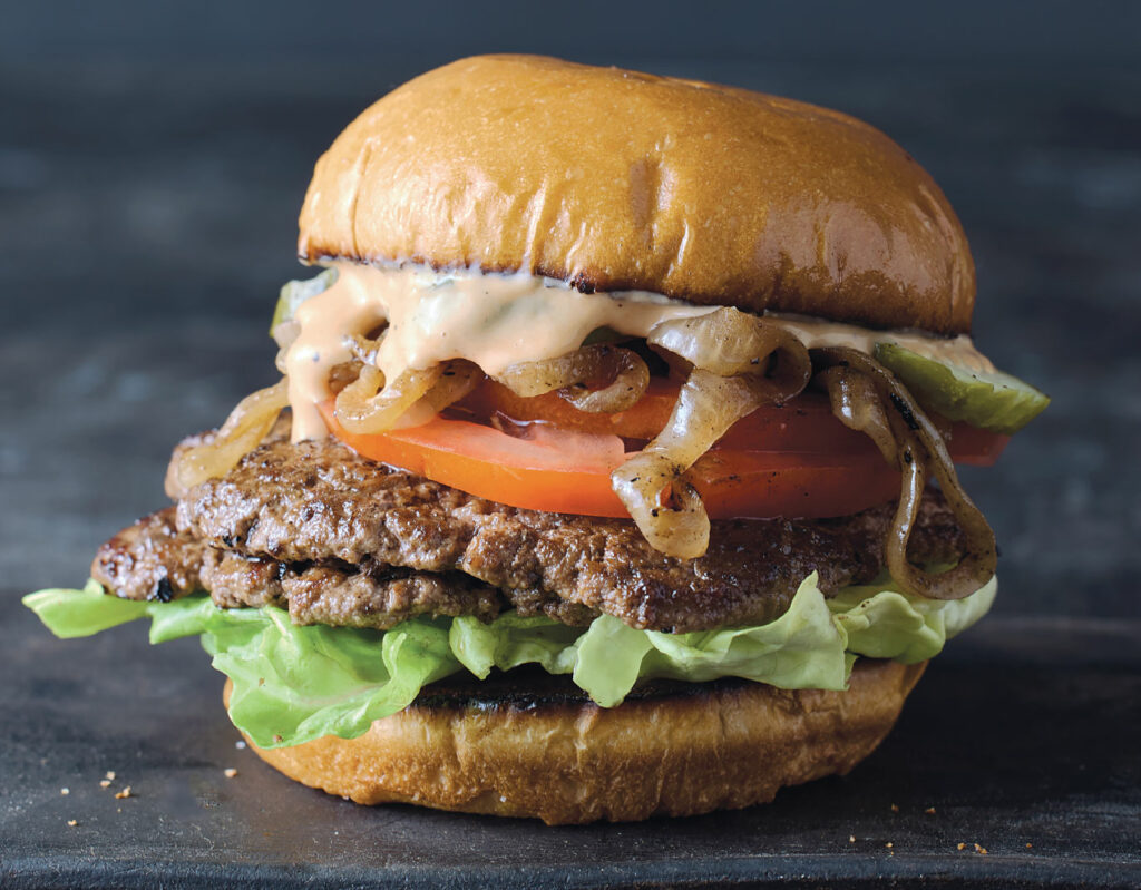 Smash Burgers with Raichlen's Special Sauce