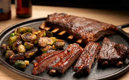 St. Louis Ribs with River City Barbecue Sauce