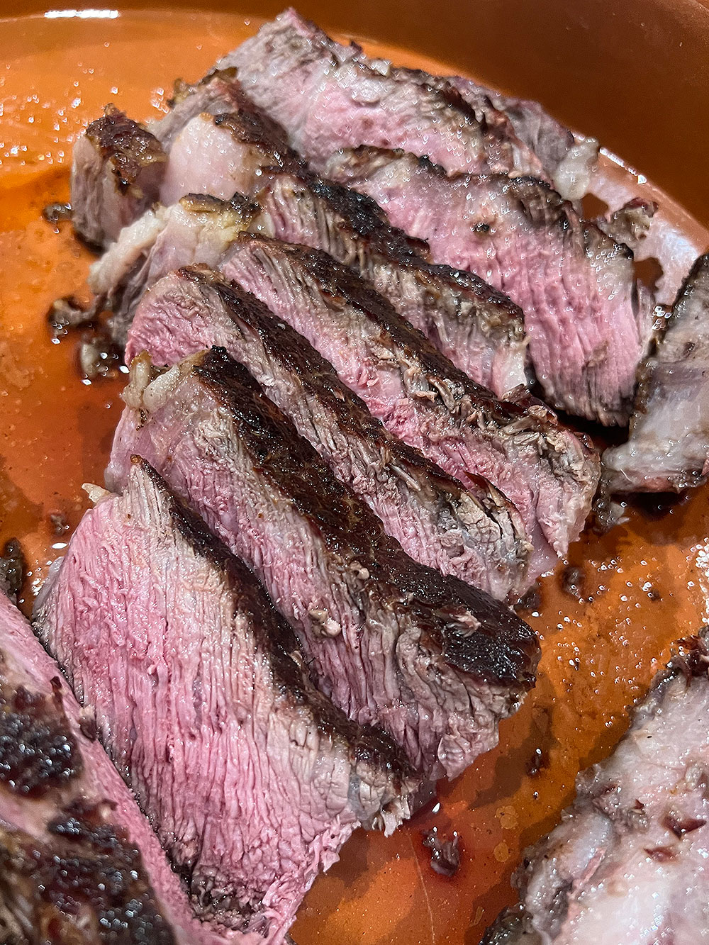 Steak Sliced - How to Cook a Thick Steak