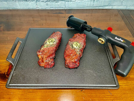 Strip Steak with Compound Butter